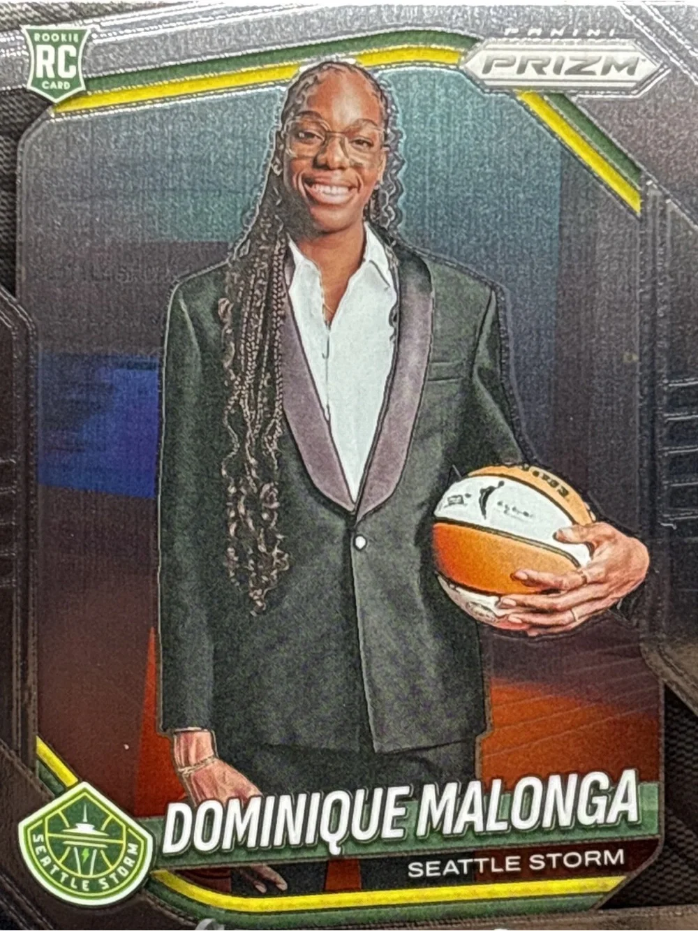 Panini Prizm Dominique Malonga Seattle Storm Rookie Card